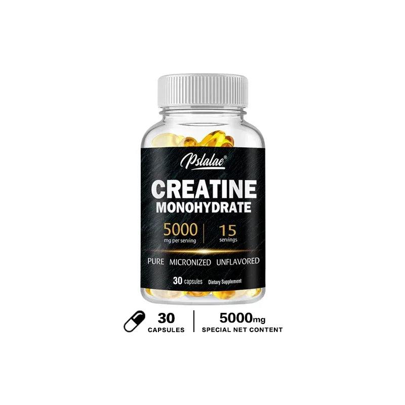 Creatine Monohydrate - Build Muscle, Fitness, Energy Production