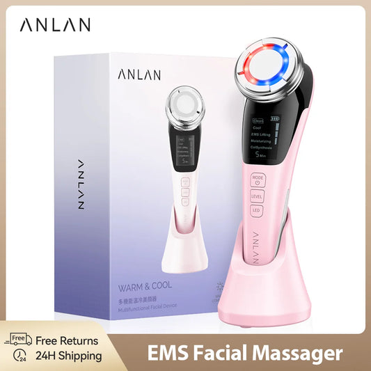 ANLAN EMS Facial Massager Microcurrent Face Lifting