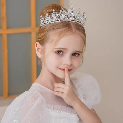 Children's Princess Crown Crystal Tiara