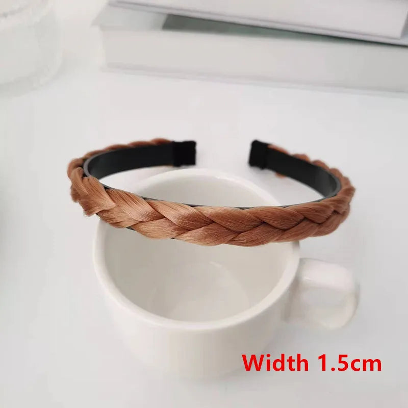 Women Synthetic Wig Twist Braided Hair Bands Fashion