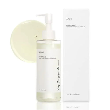 Anua Skincare Product Heartleaf Pore Control Cleansing Oil