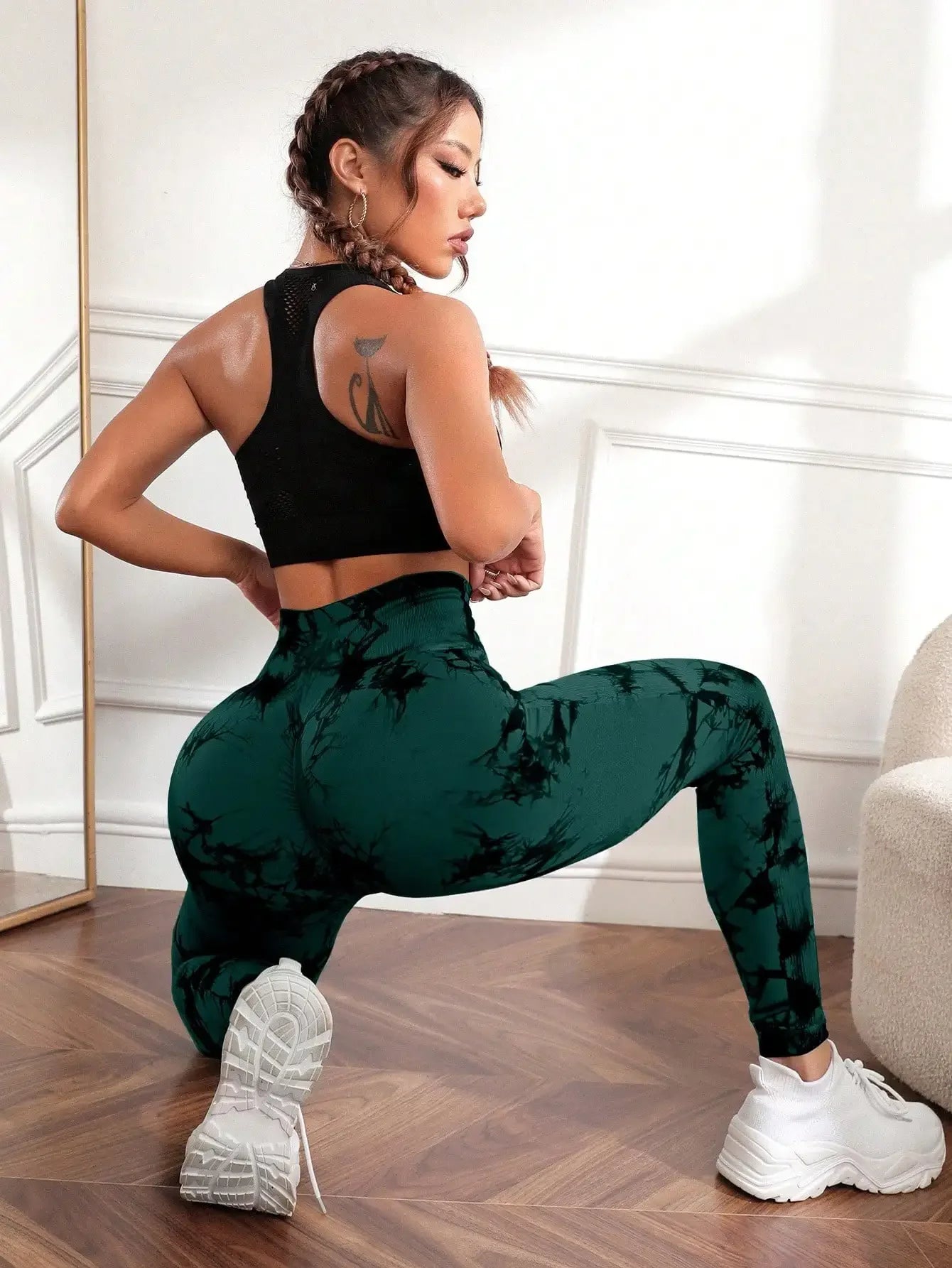 New Tie Dye Yoga Pants Sport Leggings Women