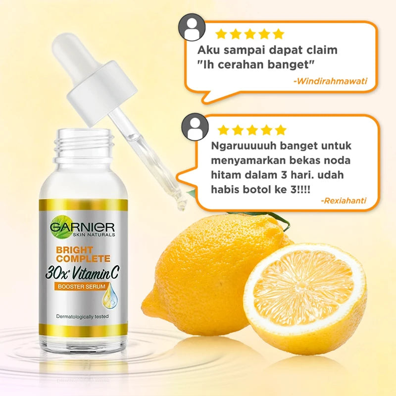 Garnier Bright Complete Vitamin C Serum Whitening Skin