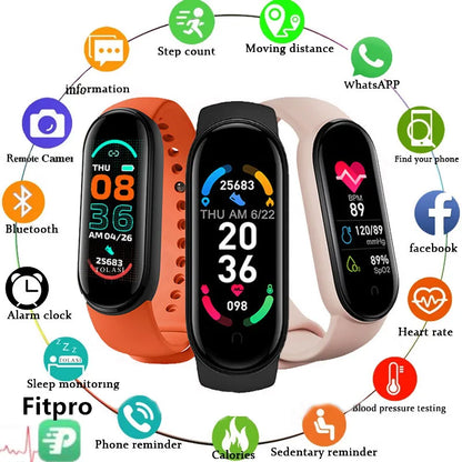 Men Women Fitness Smart Bracelet