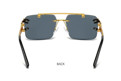 Luxury Square Sunglasses for Man Woman