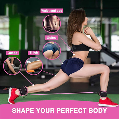 Ankle Strap Resistance Bands Hip Leg Strength