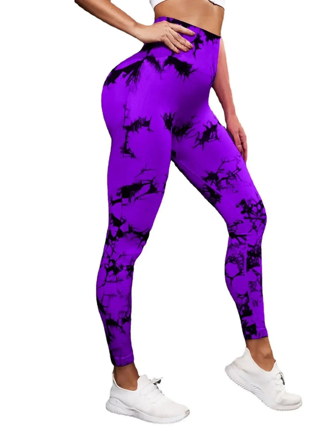 New Tie Dye Yoga Pants Sport Leggings Women