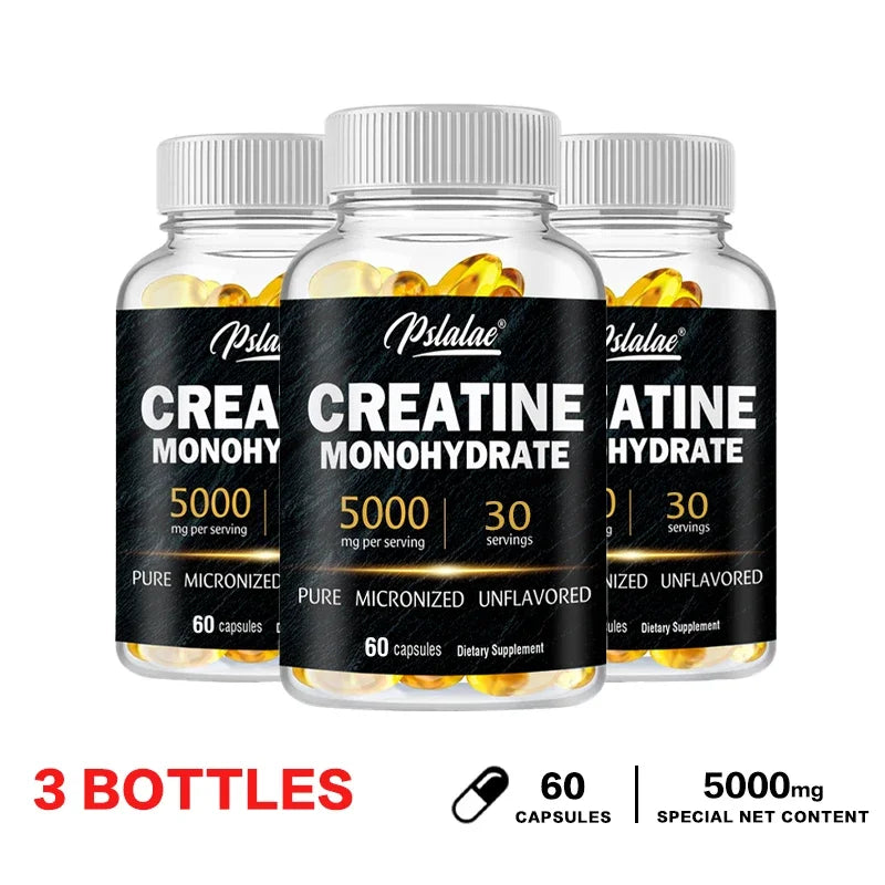 Creatine Monohydrate - Build Muscle, Fitness, Energy Production