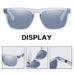 Fashion Square Vintage Polarized Sunglasses Men Women