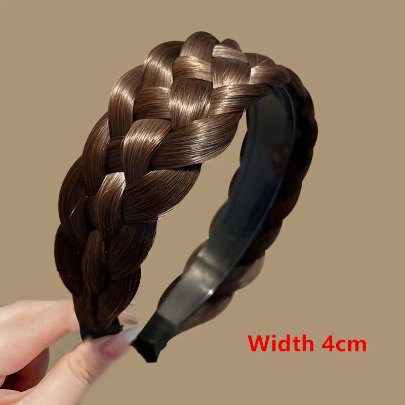 Women Synthetic Wig Twist Braided Hair Bands Fashion