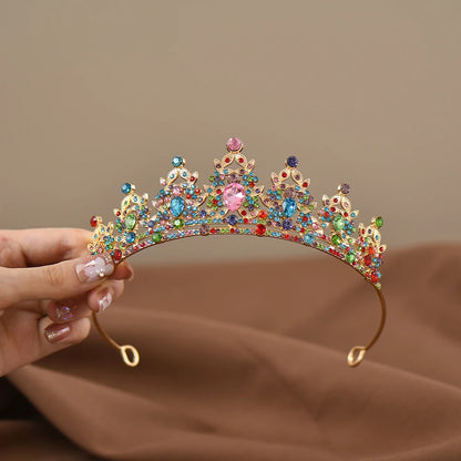 Children's Princess Crown Crystal Tiara