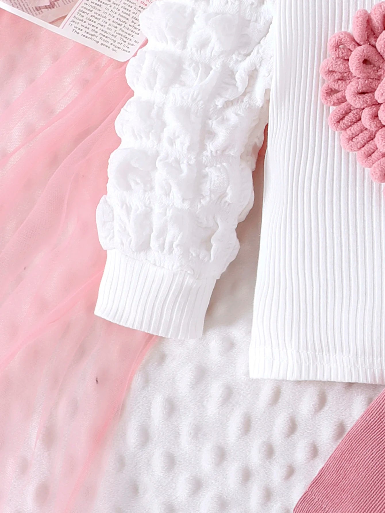 Comfortable Sweet And Cute Bubble Sleeves