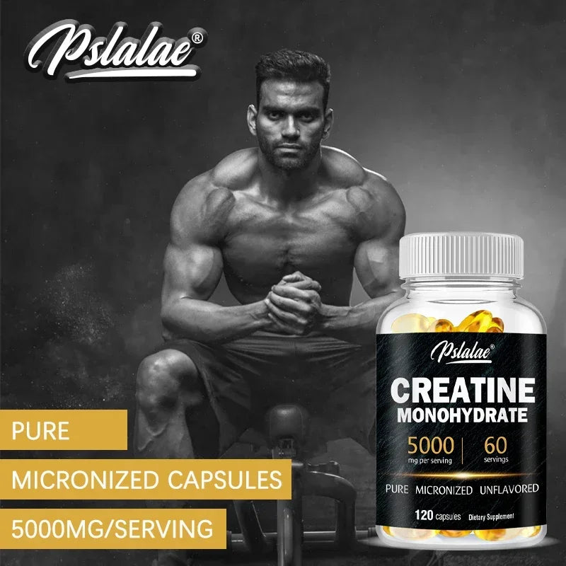 Creatine Monohydrate - Build Muscle, Fitness, Energy Production