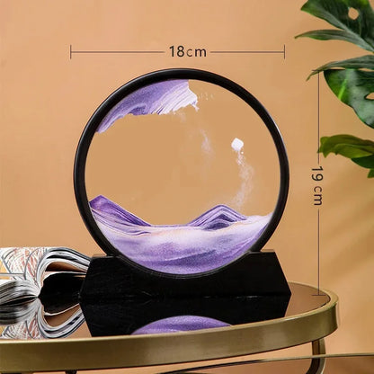 Hourglass Quicksand Moving Sand Art Picture