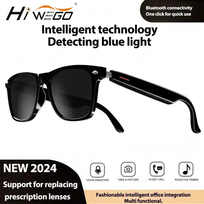 Hiwego Camera Smart Music Sunglasses