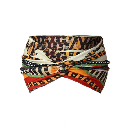 Bohemian Yoga Sports Headband African Style