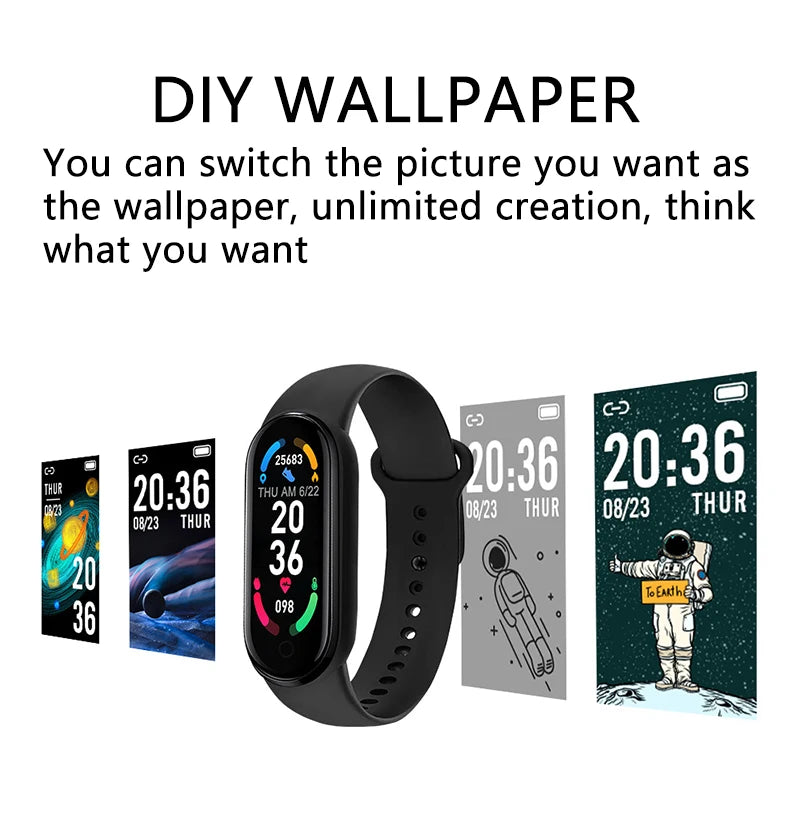 Men Women Fitness Smart Bracelet