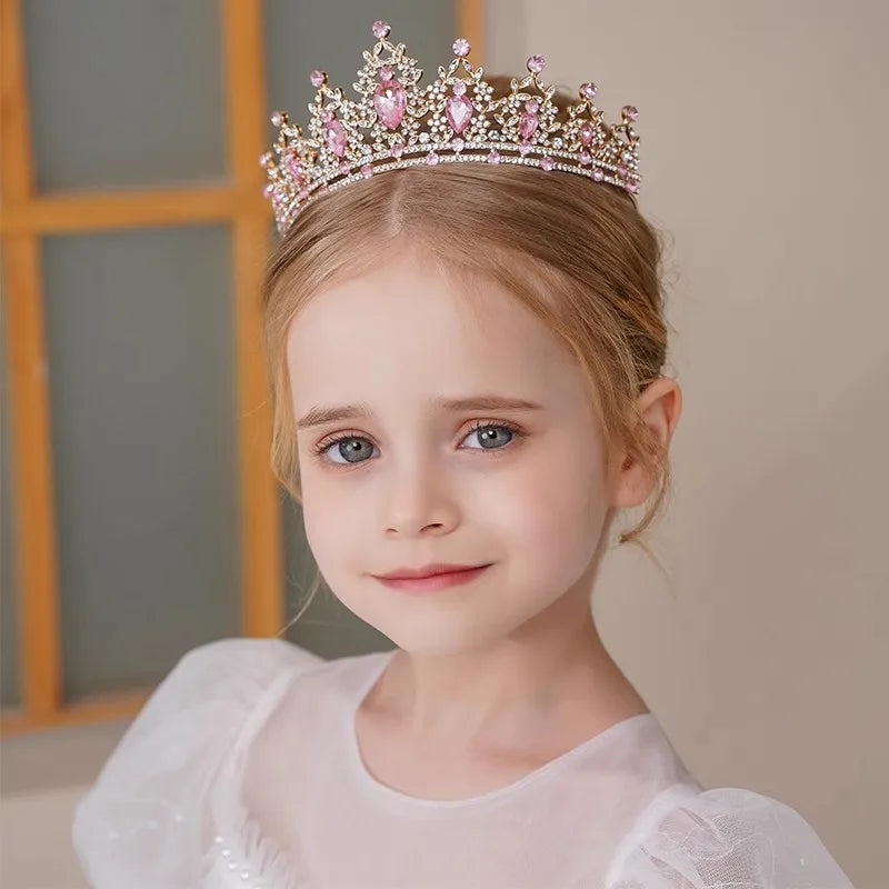 Children's Princess Crown Crystal Tiara