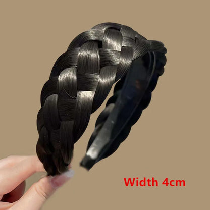 Women Synthetic Wig Twist Braided Hair Bands Fashion