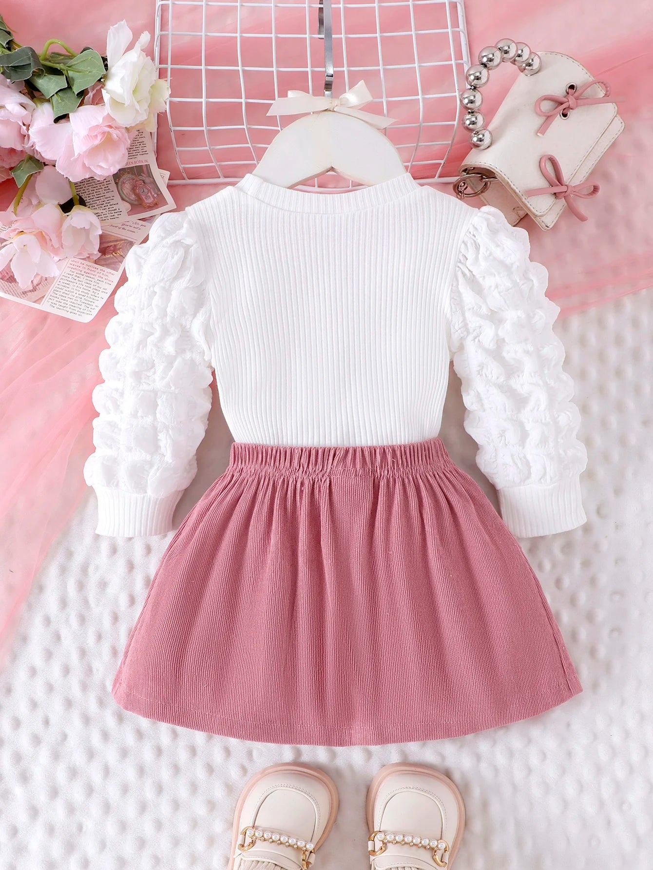 Comfortable Sweet And Cute Bubble Sleeves