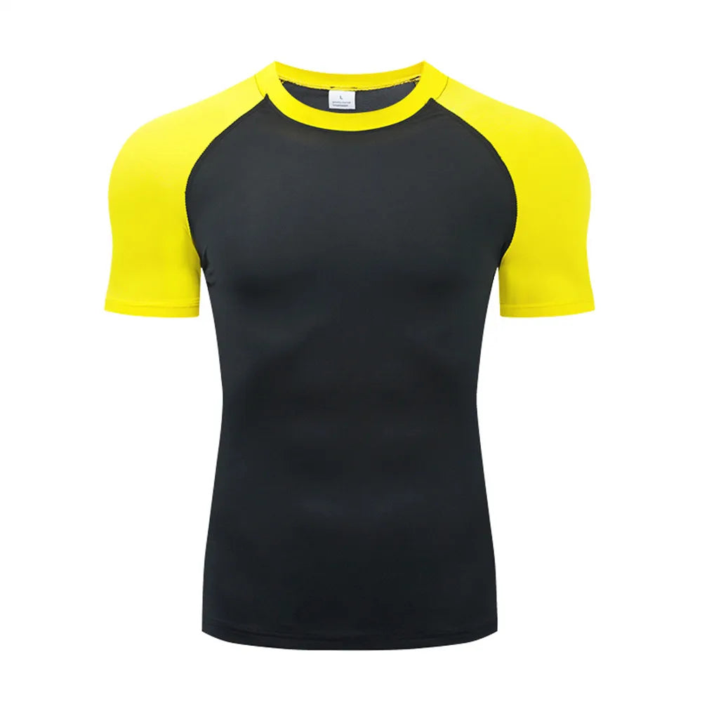 Men's T Shirt Outdoor Training Fitness Gym