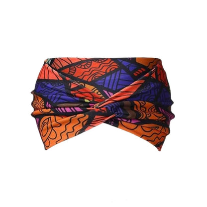 Bohemian Yoga Sports Headband African Style