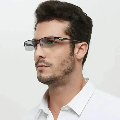 Smart Photochromic Reading Glasses for Men