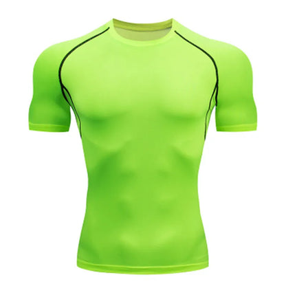 Men's T Shirt Outdoor Training Fitness Gym