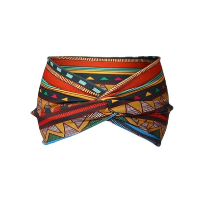 Bohemian Yoga Sports Headband African Style